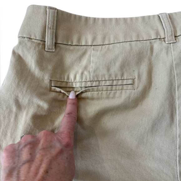 J. Crew Tan Stretch Chino Cotton Shorts - Picture 7 of 10